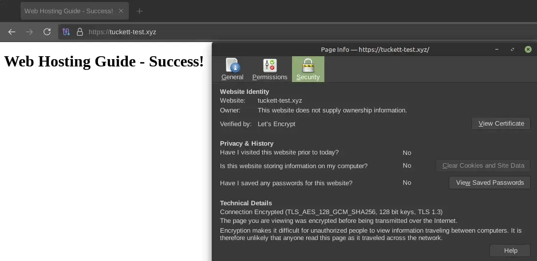 Finalized Web Page