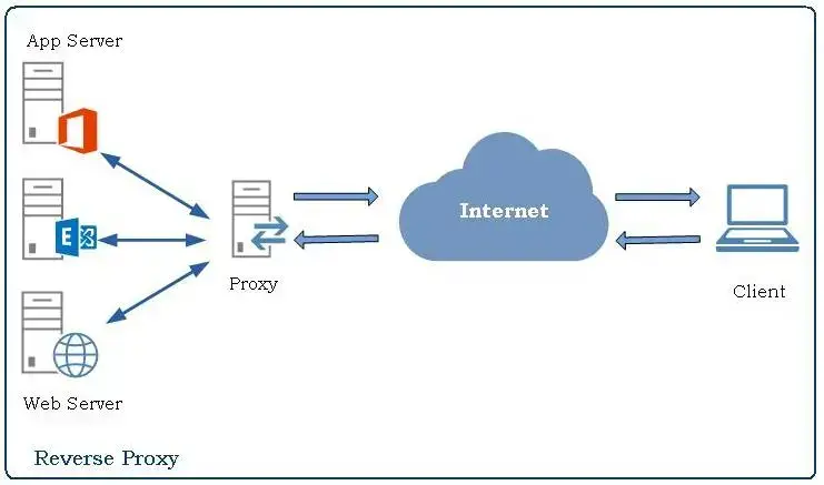 Reverse Proxy Diagram