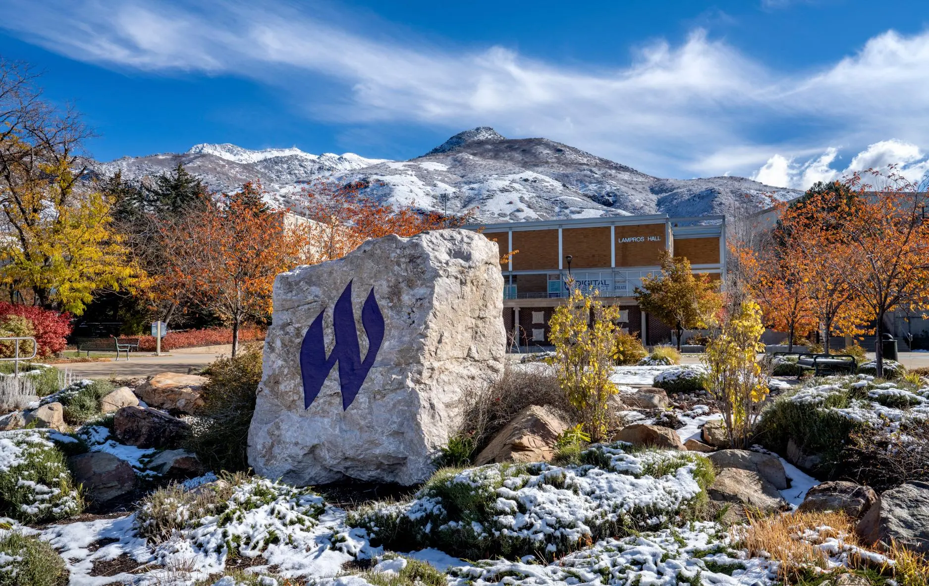 Weber State Campus - Winter (benjaminzack@weber.edu)